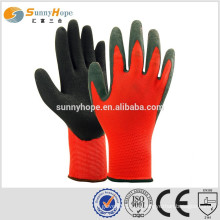 13 Gauge guantes de punto de palma de protección
